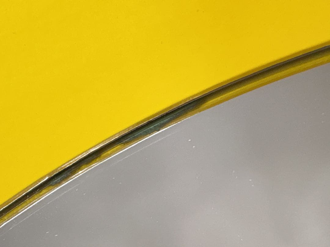 ikea langesund イケア ウォールミラー 鏡 イエロー 廃盤品 - メルカリ