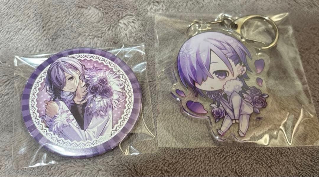 ゆきむら。ー君との軌跡に花束をー アクキー 缶バッジ - メルカリ