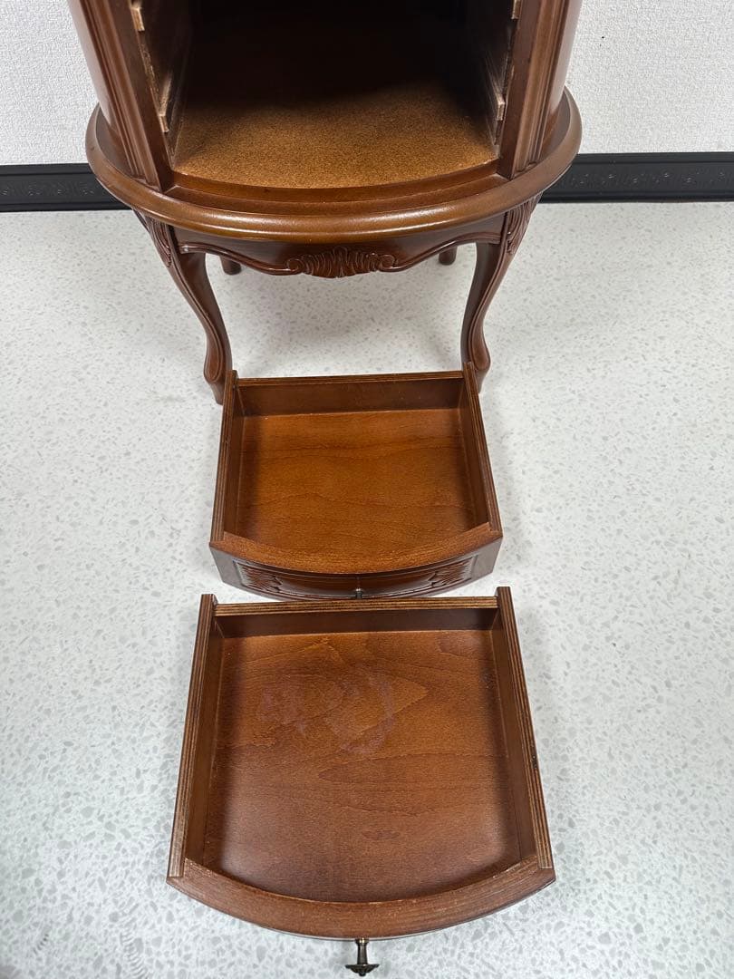 イタリア製 アルティジャーナ 猫脚 キャビネット 電話台 ※i4※