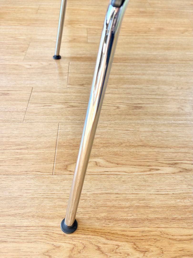 【名作】イームズ プライウッドコーヒーテーブル メタルベース CTM エボニー