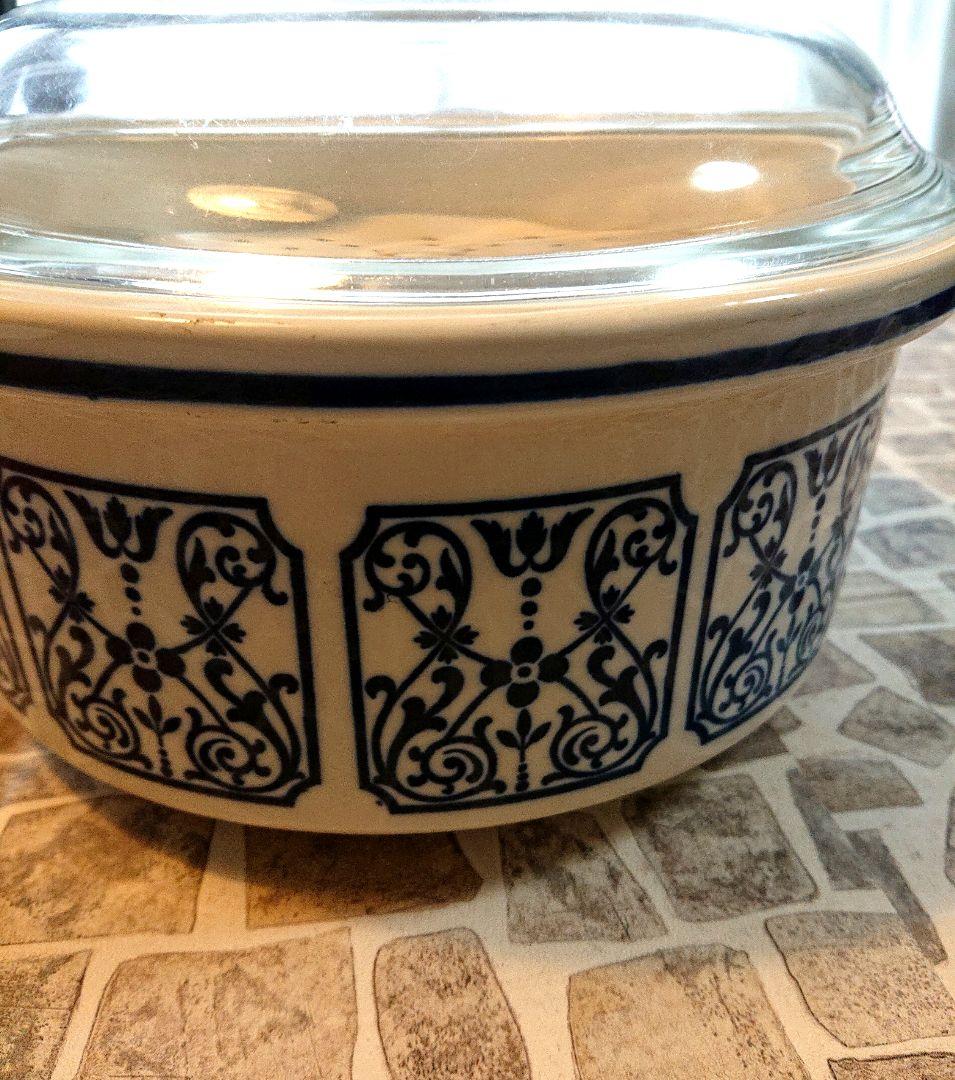 陶器の蒸し器～アラベスク柄