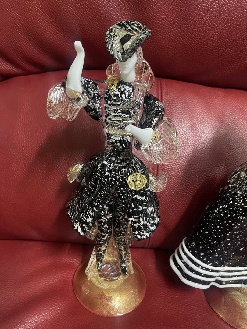 置物 Murano Italy Venetian glass