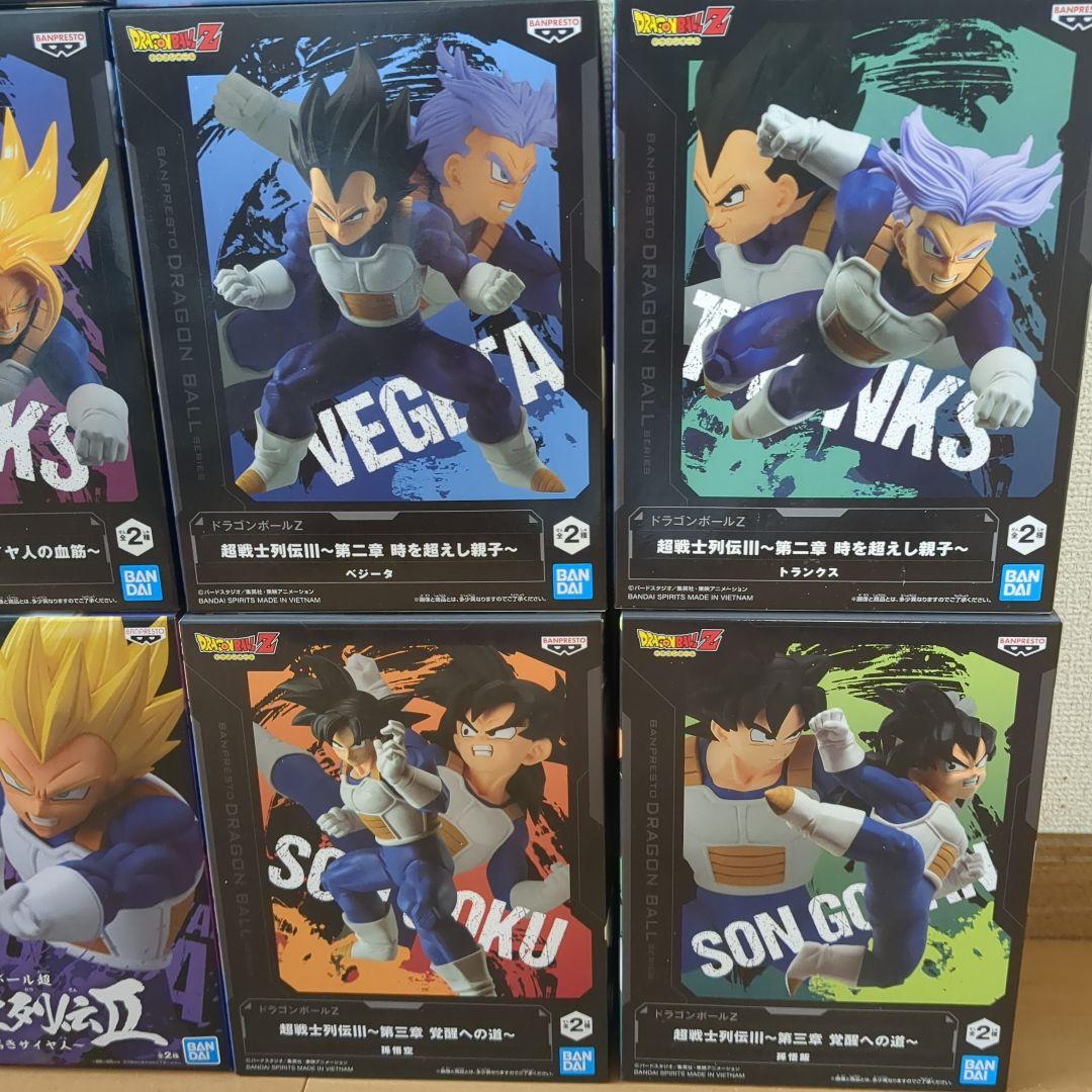 未開封品　ドラゴンボールフィギュア　超戦士列伝5セット10体まとめ売り
