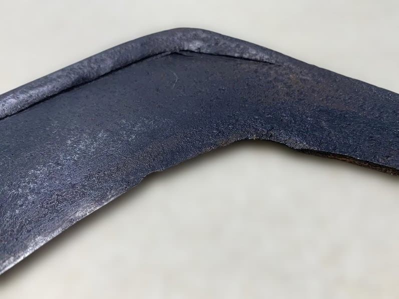 山樵道具 造林鎌 刃のみ 2枚セット 草刈かま 刻印 山師 鍛冶