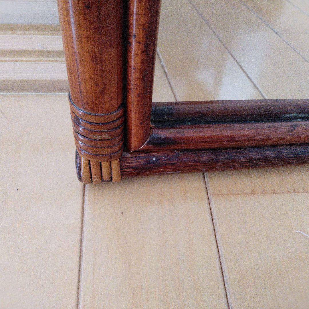 お値下げ！籐姿見 ヴィンテージ ラタン