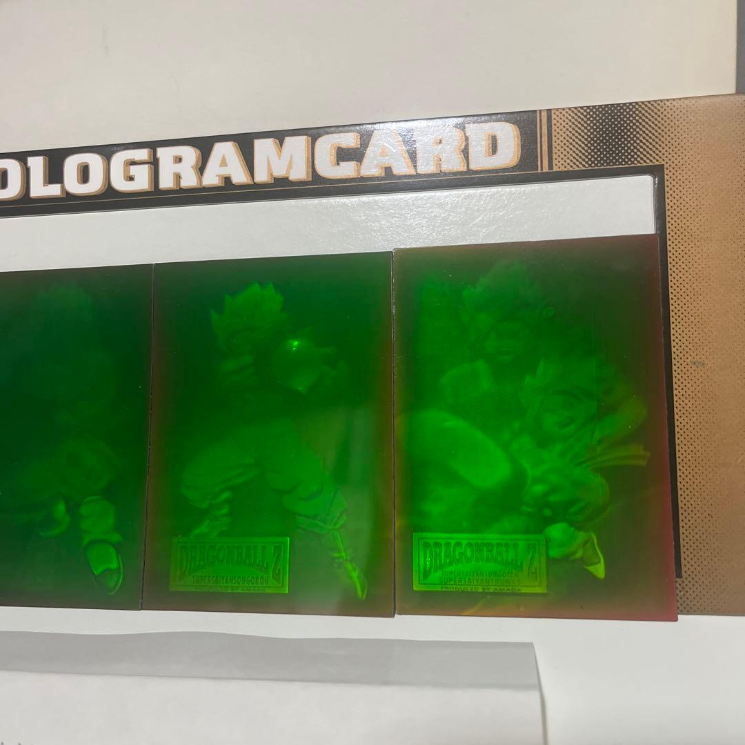 アマダ ドラゴンボールZ トレーディングカード 3Dホログラム 当たり
