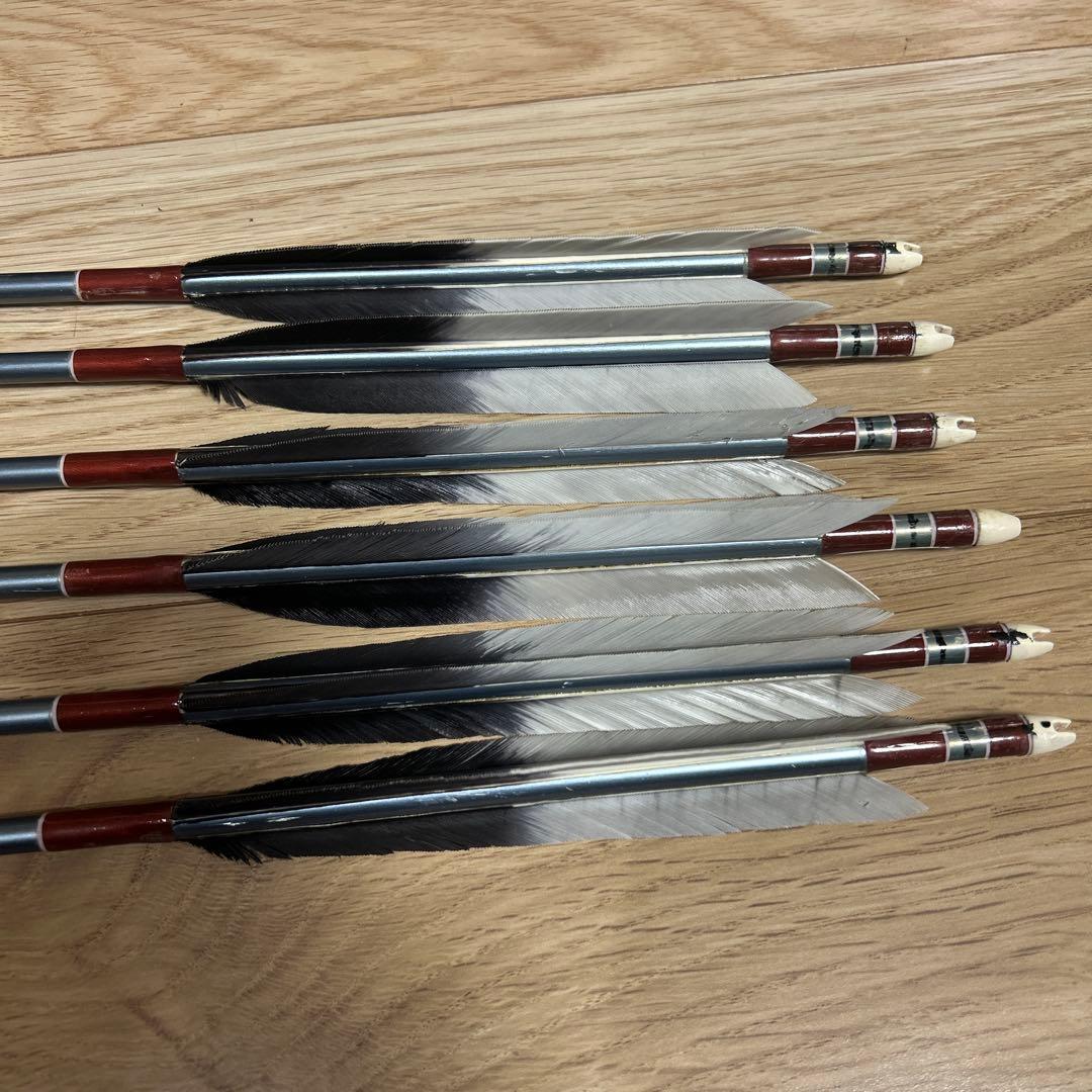 弓道 矢 easton xx75 2015 6本 矢筒セット