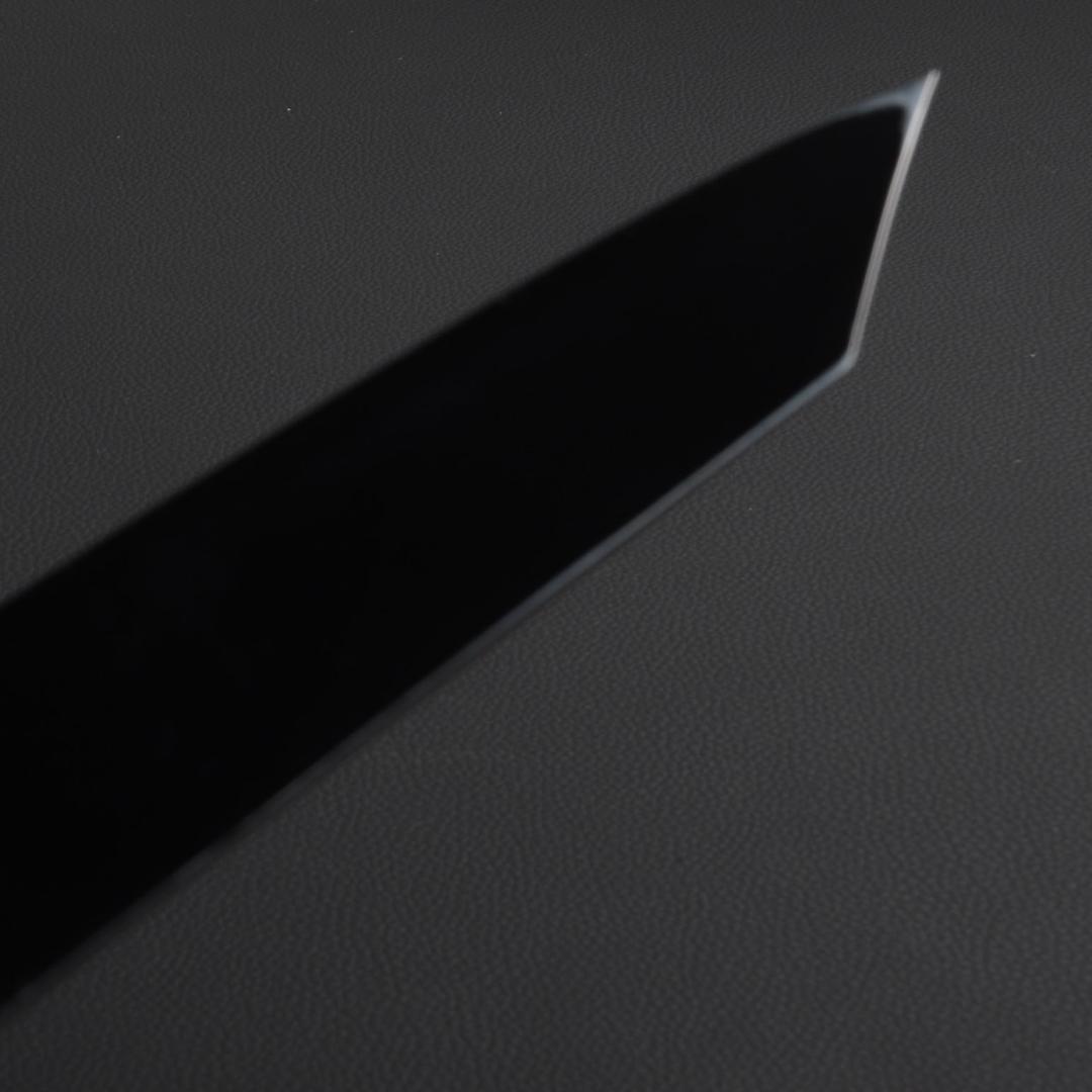 8743切付柳刃包丁9寸鏡面仕上げ刺身包丁 刃は究極の切れ味 黒檀黒水牛角八角柄