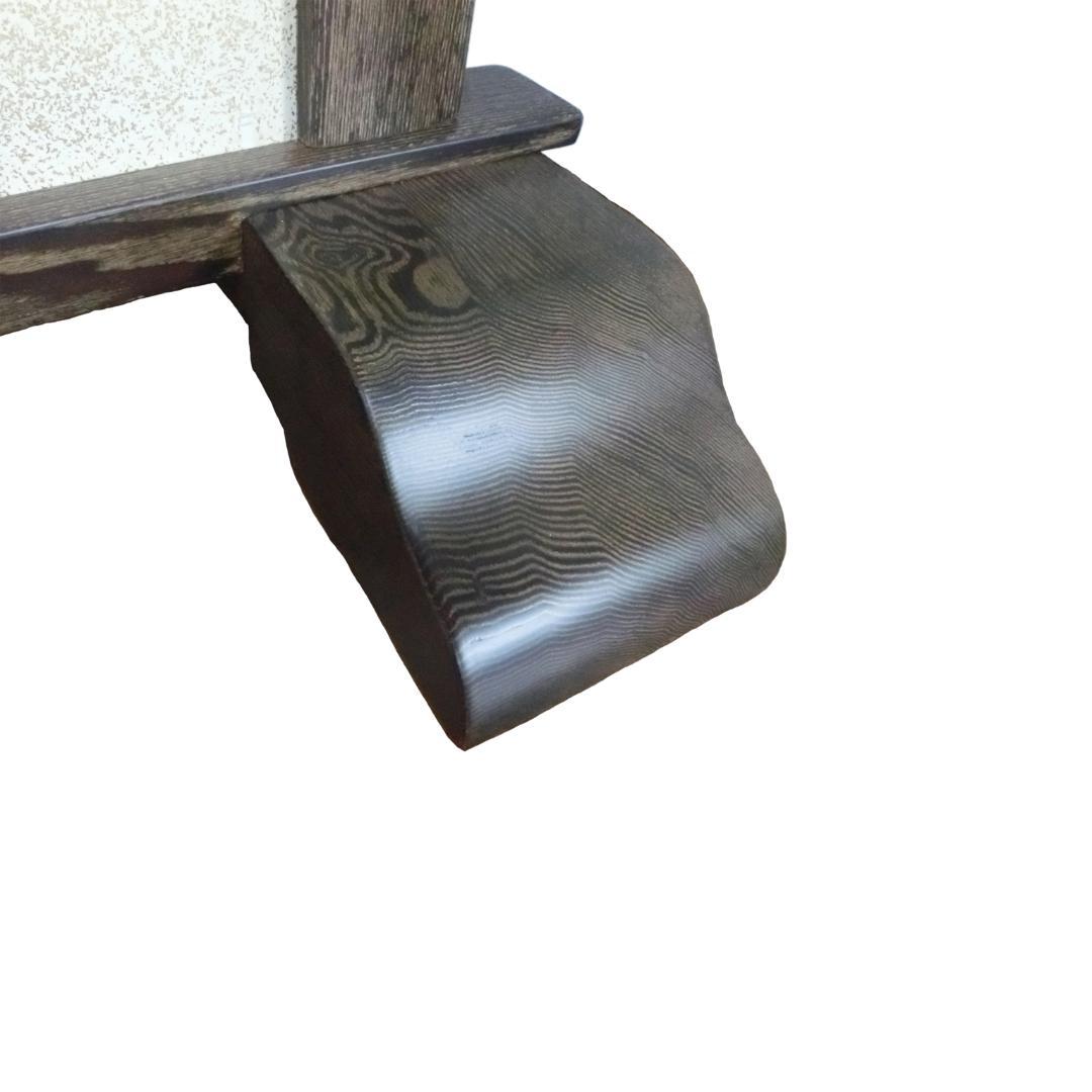 衝立 アンティーク 訳あり 和風 金砂子山水画 19番【たのメル便 対応商品】