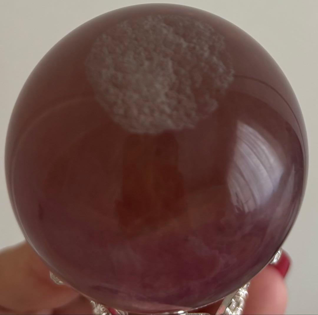 【天然石】スフィア　レインボー　フローライト⑥