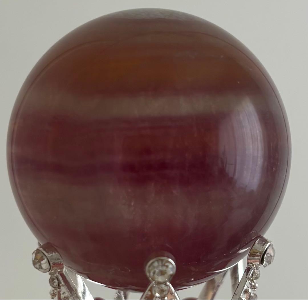 【天然石】スフィア　レインボー　フローライト⑥