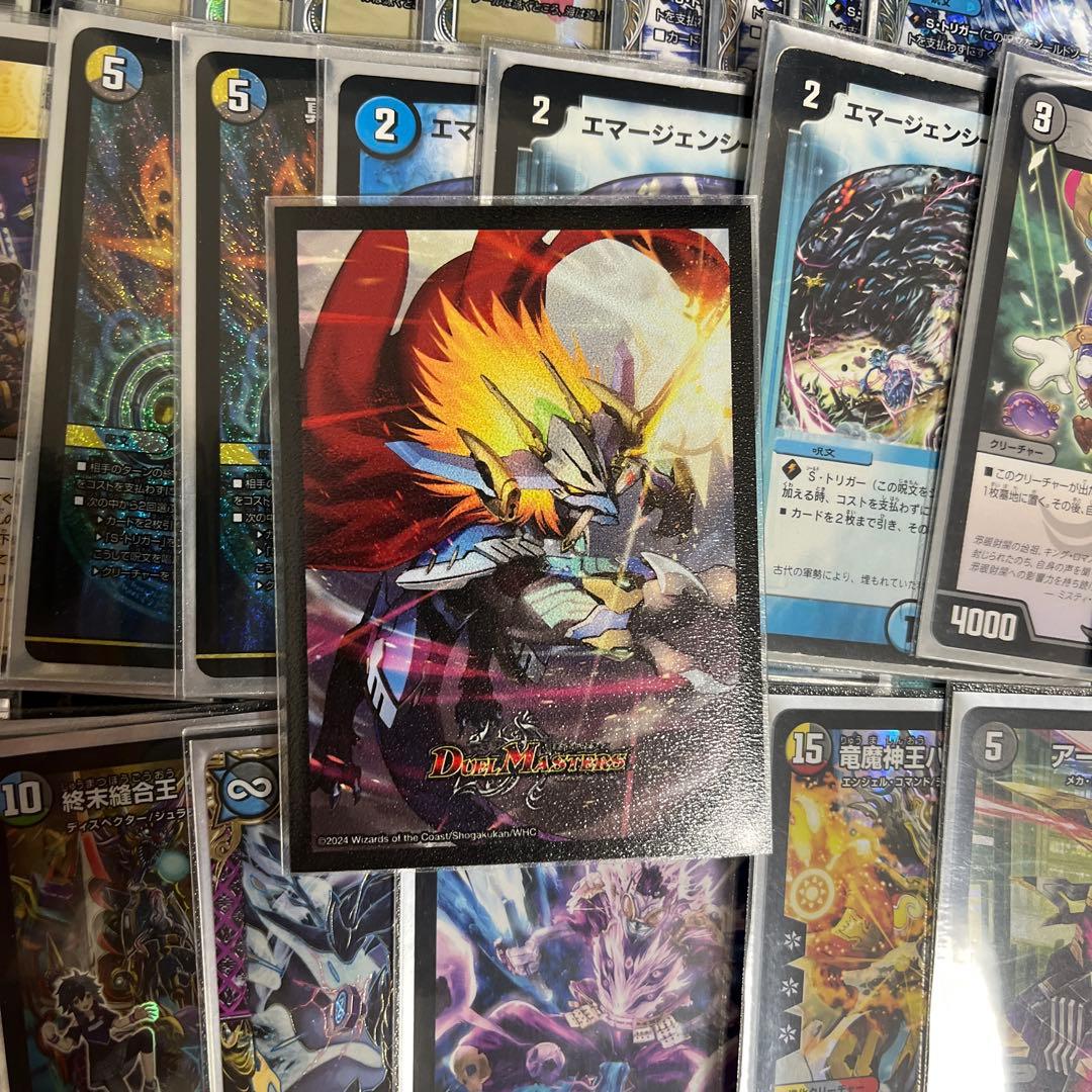 墓地退化　デッキ　40枚　デュエマデッキ　パーフェクトペテンシー　スリーブ付き