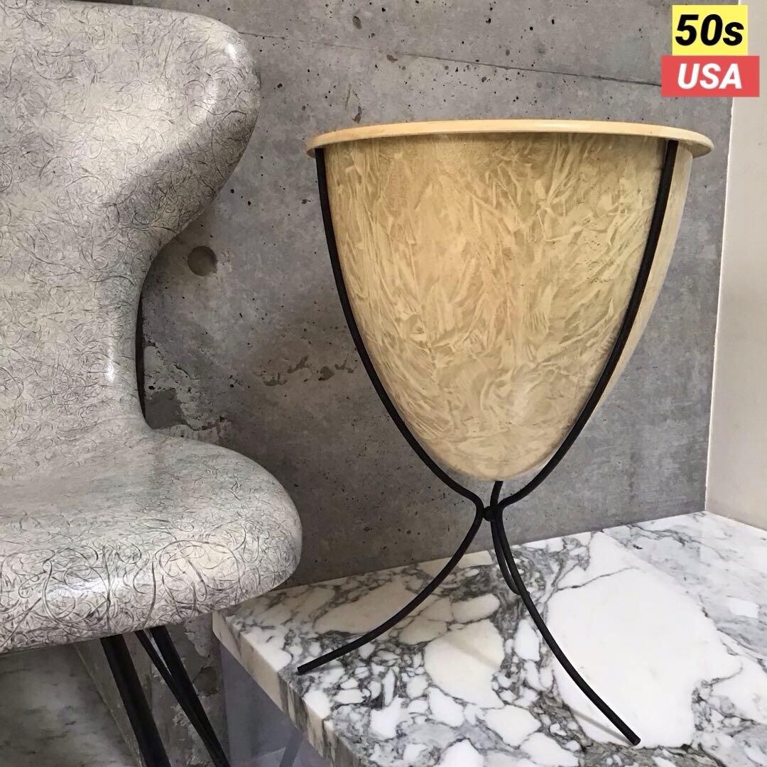 50s バレットプランター アメリカミッドセンチュリー アンティーク
