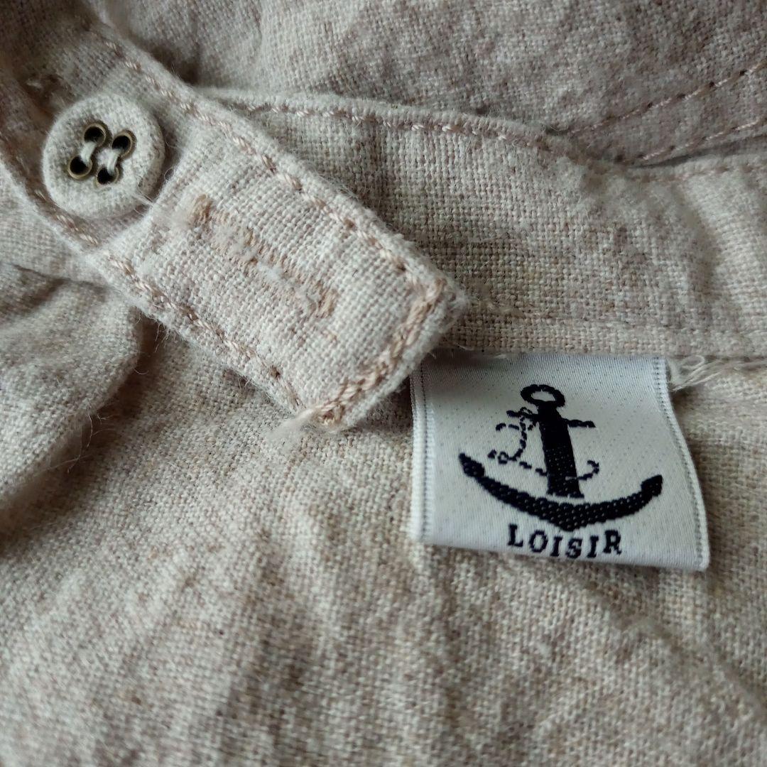 LOISIR　ロワズィール　アデュートリステス　リネン　エプロン　ワンピース