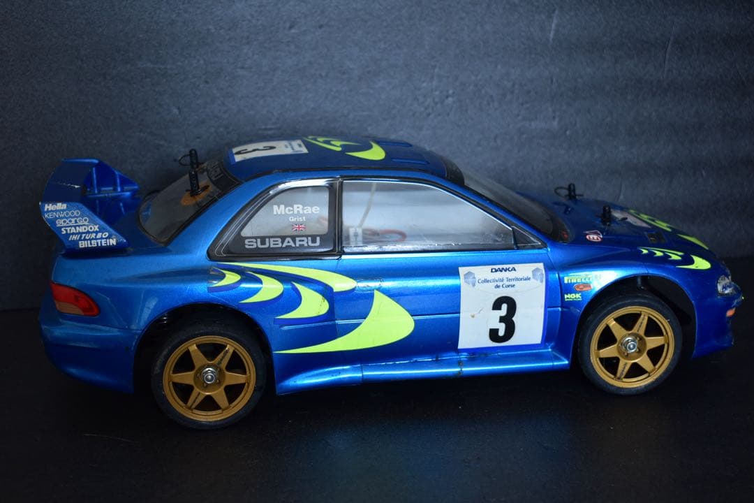 1/10 タミヤ TL-01 インプレッサ WRC GC8 4WD メカ付き