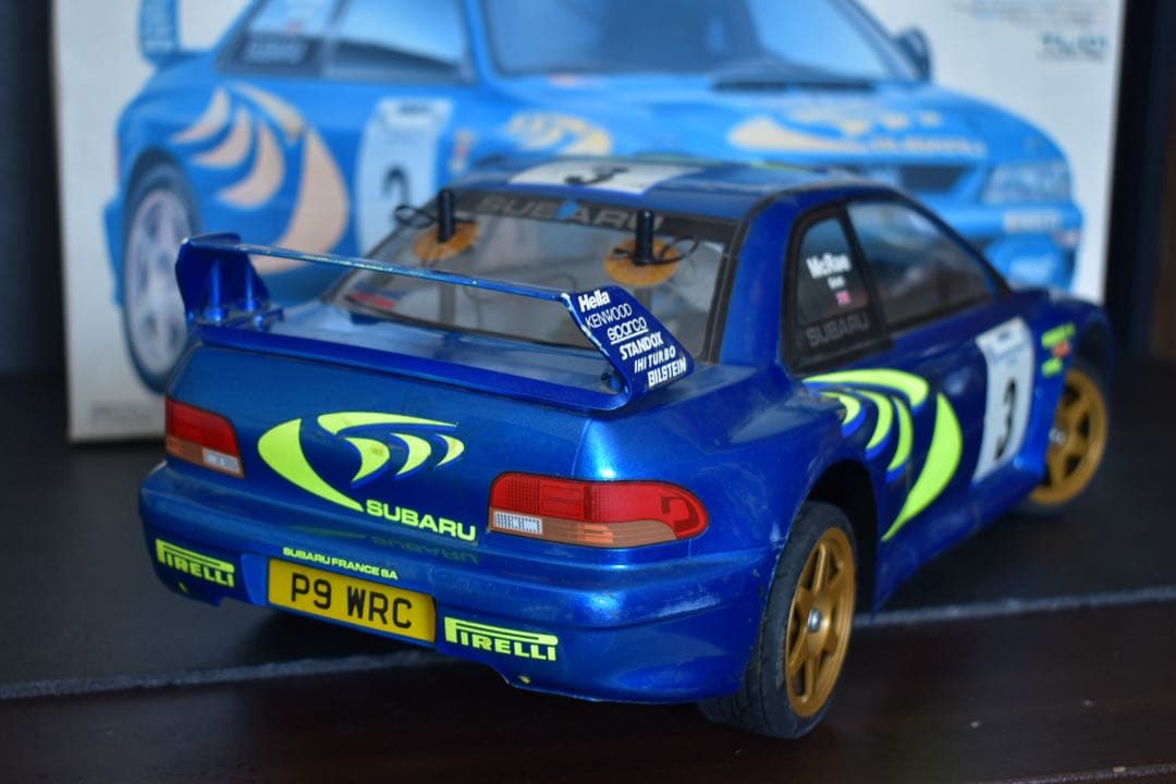 1/10 タミヤ TL-01 インプレッサ WRC GC8 4WD メカ付き