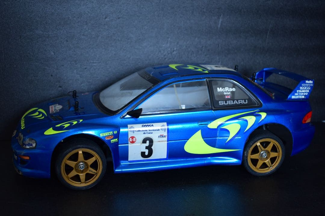 1/10 タミヤ TL-01 インプレッサ WRC GC8 4WD メカ付き