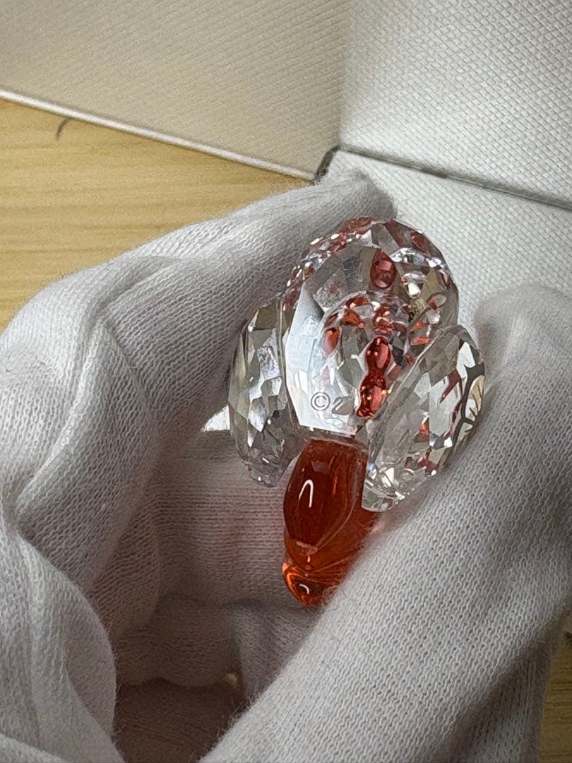 【希少・美品】スワロフスキー 干支クリスタル ラブロッツ 酉（鶏）