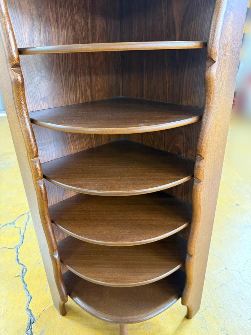 カリモク コロニアルシリーズ コーナーラック 6段