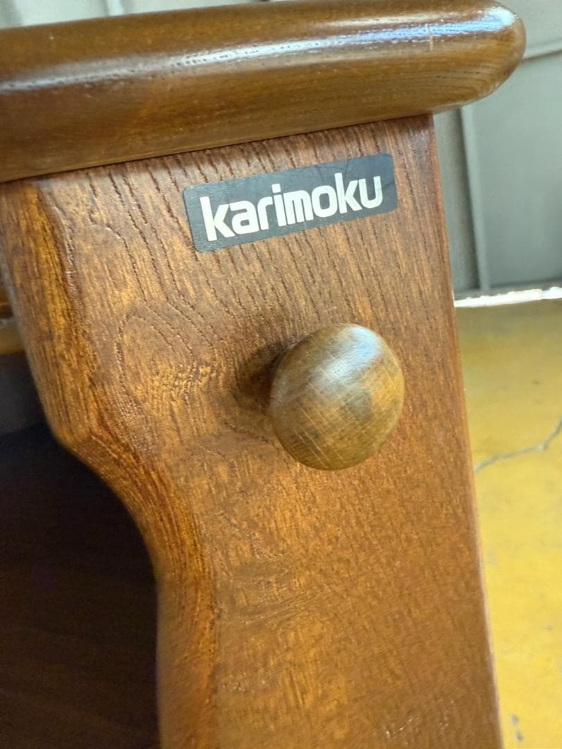 カリモク コロニアルシリーズ コーナーラック 6段