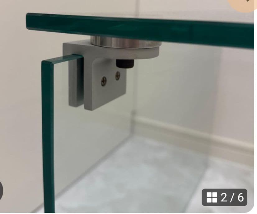 Francfranc ガラス製センターテーブル サイドテーブル