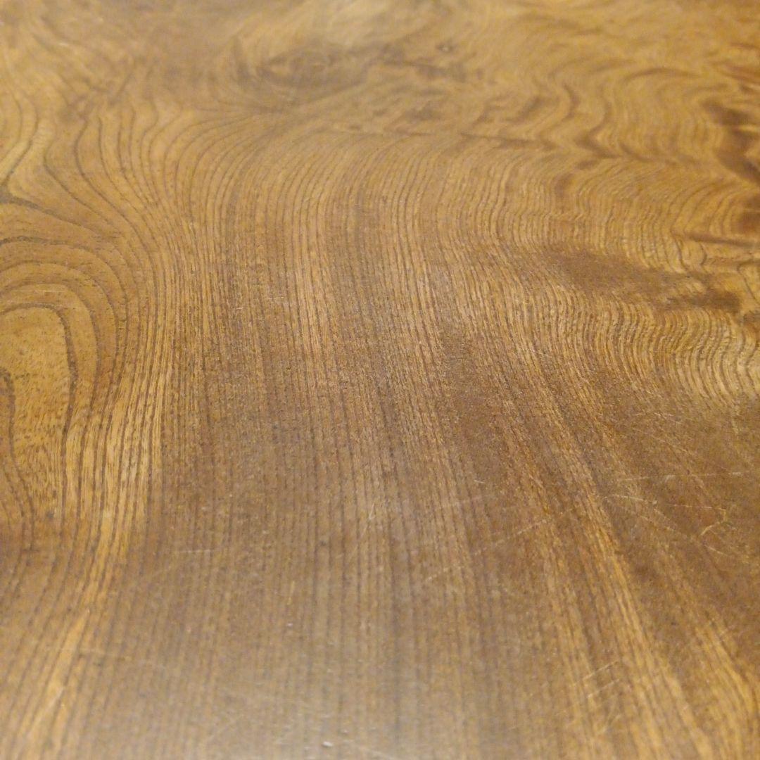 無垢材 センターテーブル 自然木の形状一枚板　デスク　テーブル　天然木版