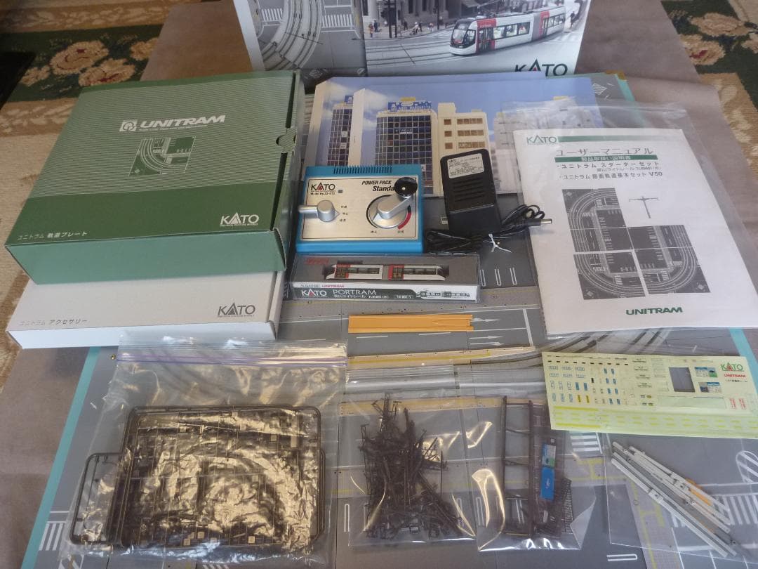 KATO ユニトラム スターターセット 富山ライトレール レイアウト N
