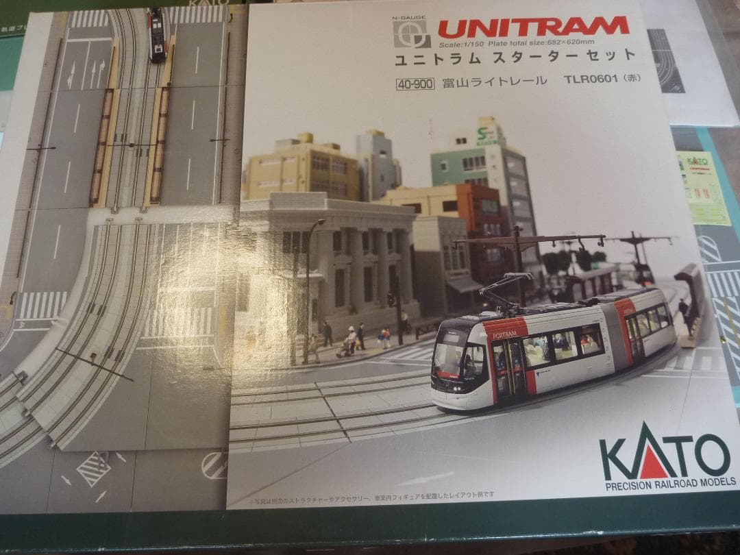 KATO ユニトラム スターターセット 富山ライトレール レイアウト N