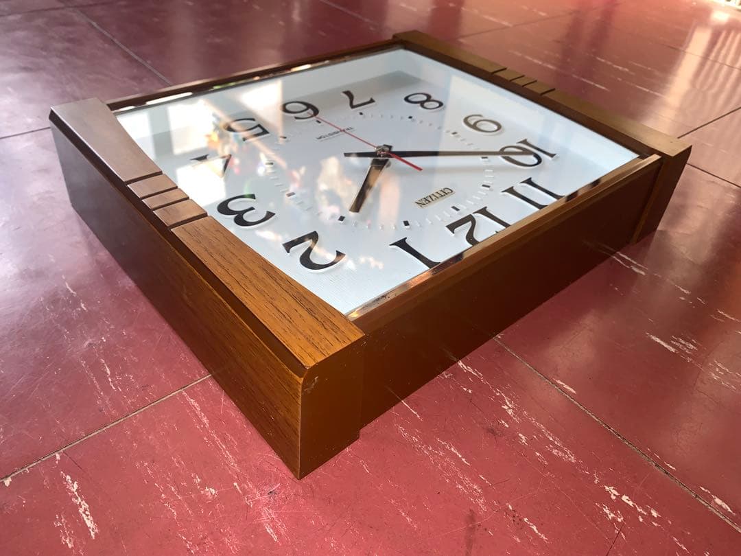 昭和レトロ 動作品　CITIZEN シチズン ファーストメカ　電子時計