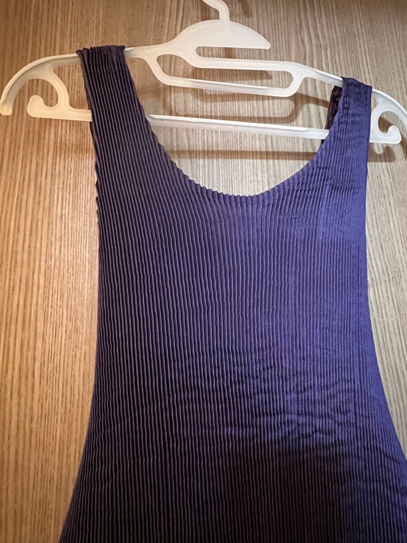 ⭐️ゆかり⭐️PLEATS PLEASE ワンピースエプロン/リバーシブル