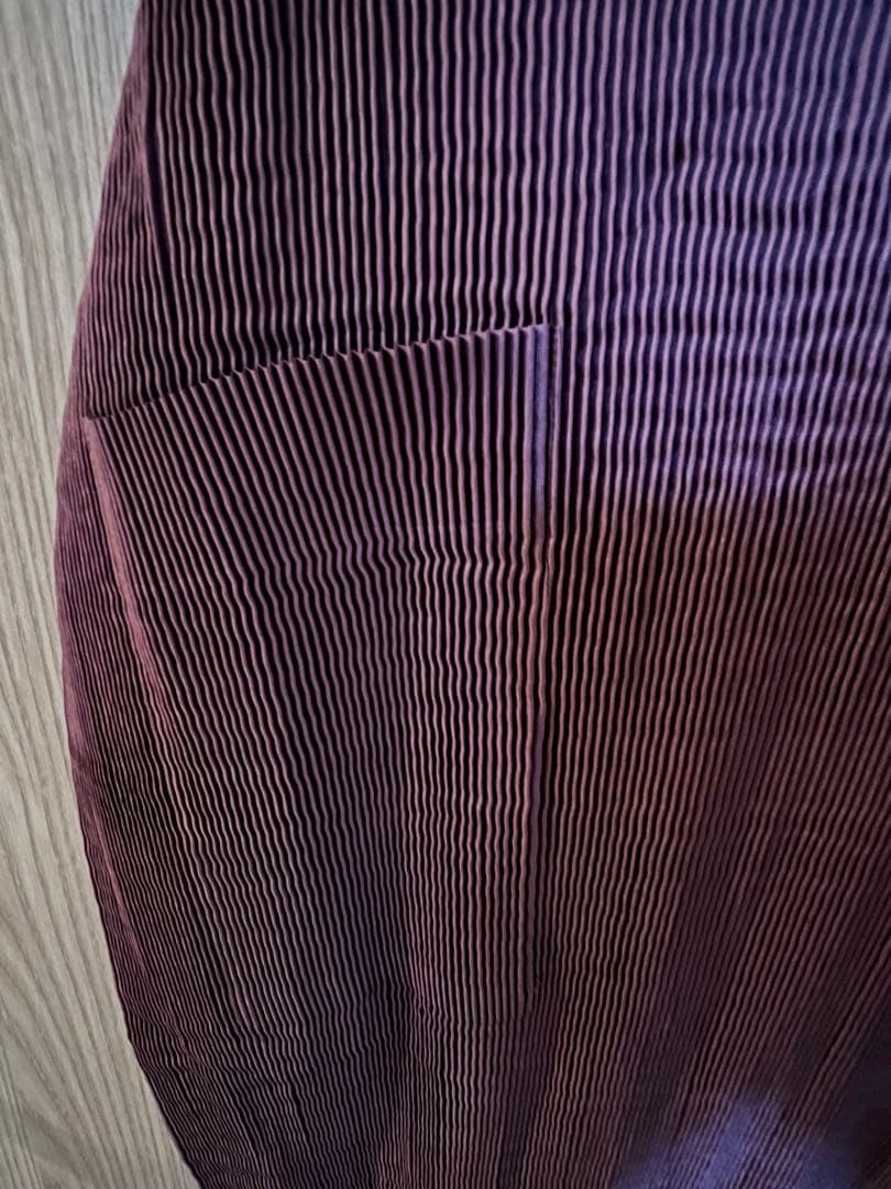 ⭐️ゆかり⭐️PLEATS PLEASE ワンピースエプロン/リバーシブル