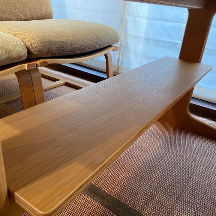 最終値下げ！無印良品 ダイニングテーブル、チェアセット - メルカリ