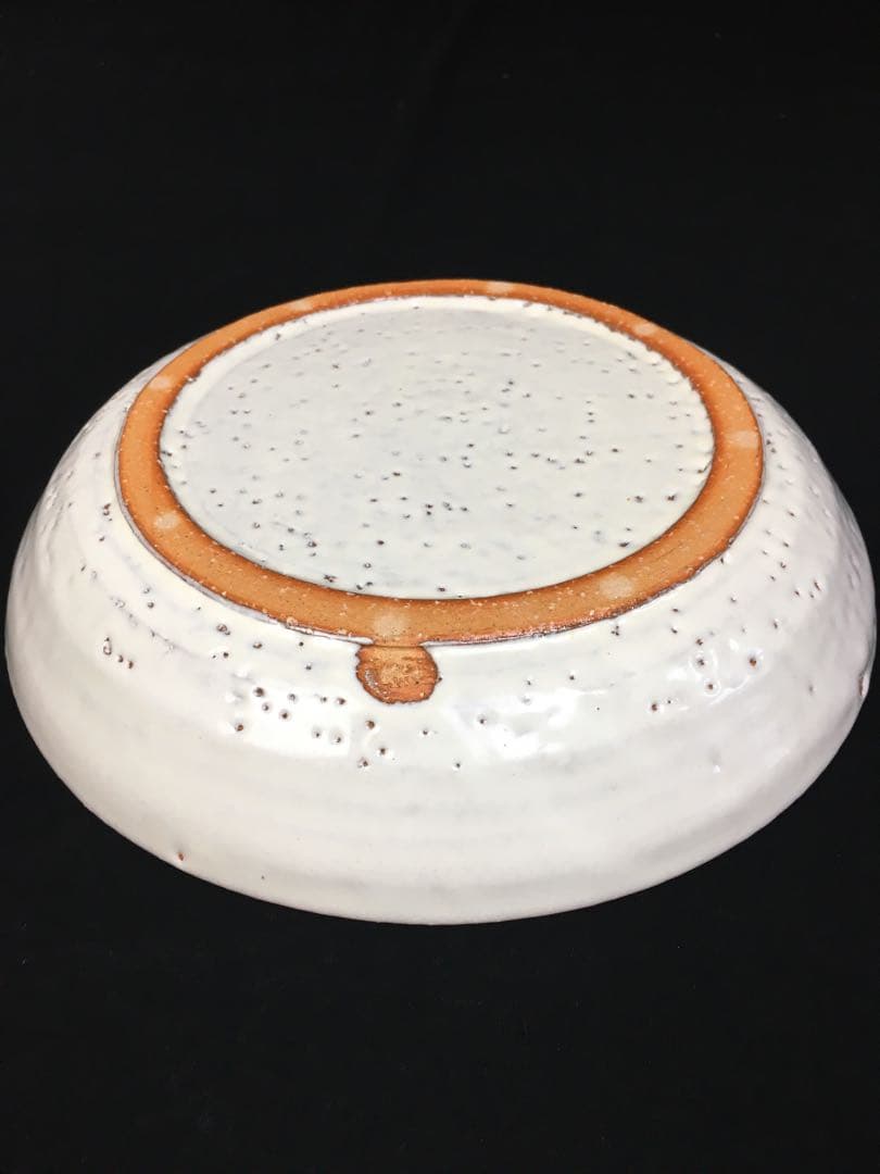 S231三輪栄造 萩皿・萩焼 共箱