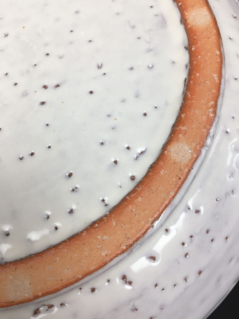 S231三輪栄造 萩皿・萩焼 共箱