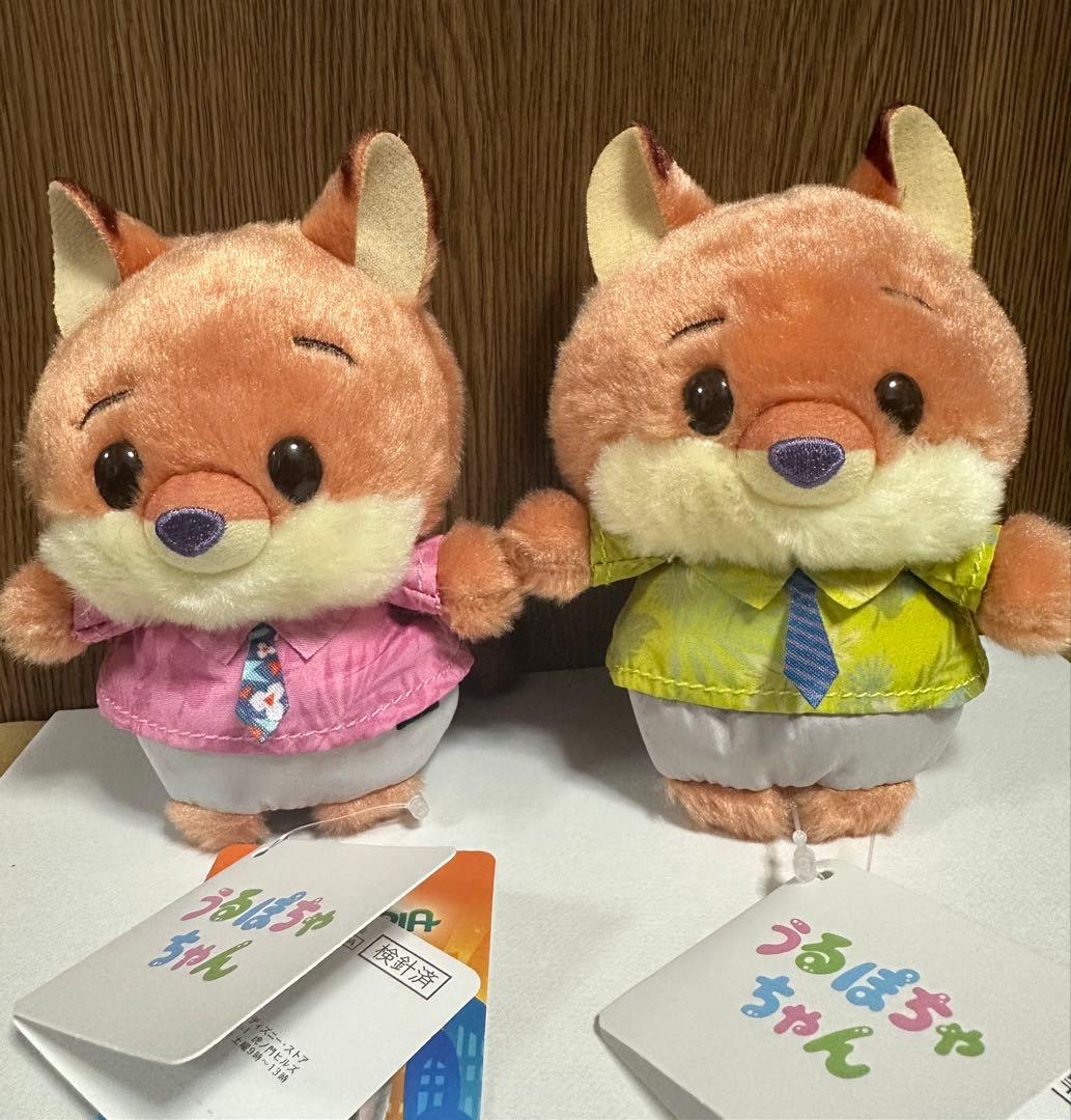 ディズニー うるぽちゃちゃん ズートピア2 ニック 2種セット - メルカリ