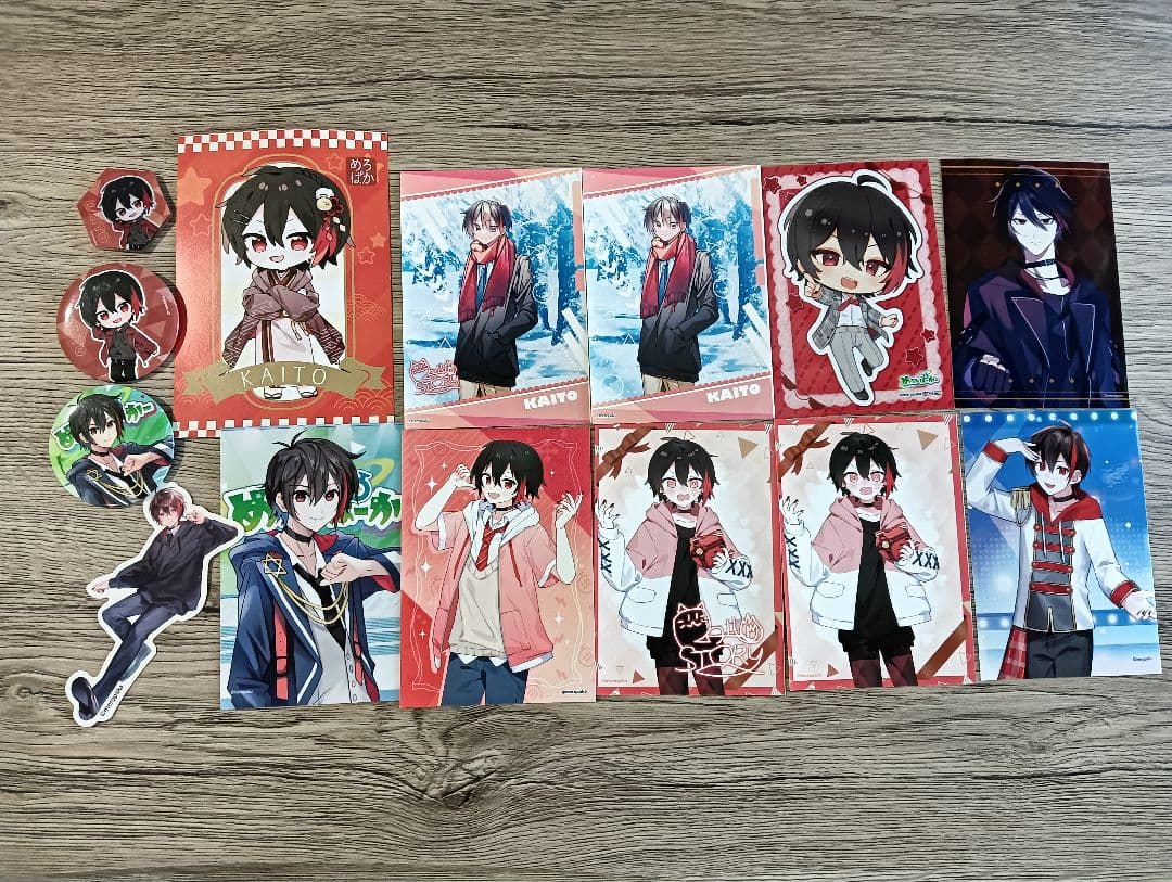 めろぱか KAITO ブロマイド、グッズセット - メルカリ