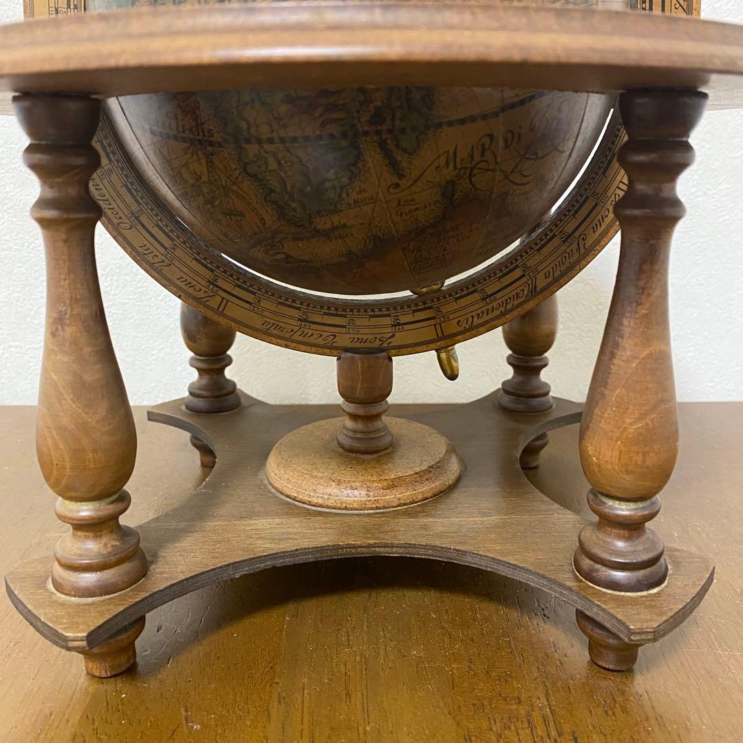 激レア イタリア製 ヴィンテージ 黄道十二宮 地球儀 セピア色 アンティーク