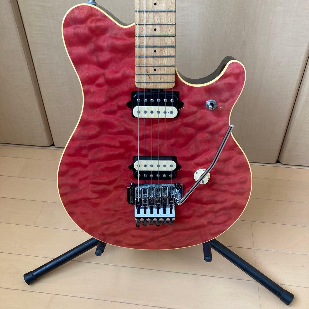 ミュージックマン Axis ex ピンク - メルカリ