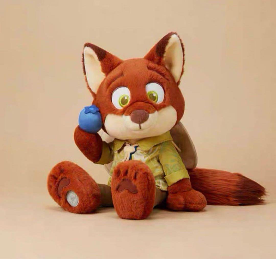 上海ディズニー ズートピア ニック 新作 ぬいぐるみ - メルカリ