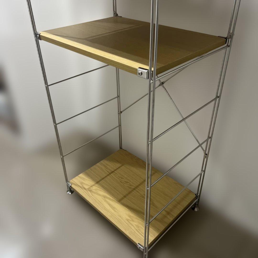無印良品　ステンレス　ユニットシェルフ　美品