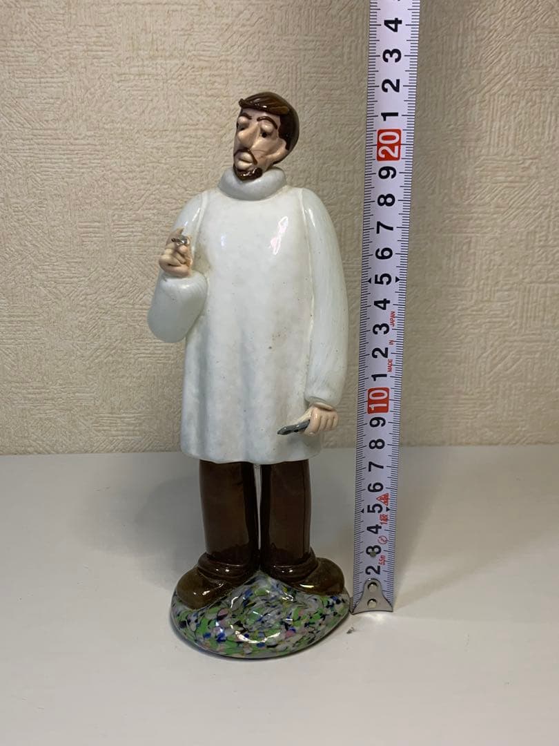 bohemia ドクターシリーズ　ボヘミアガラス　ドクター人形　歯科医