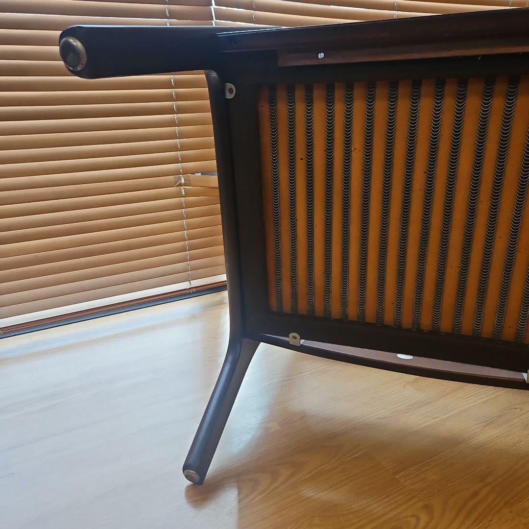 オーレヴァンシャー シングルハイバックチェア ローズウッド材 北欧ビンテージ