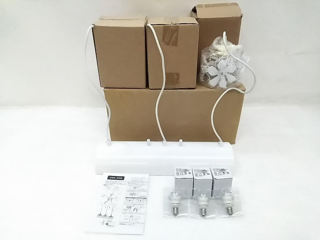 廃盤 稀少 未使用 キシマ GEM-6923 ペンダントライト 3灯 ブーケ★