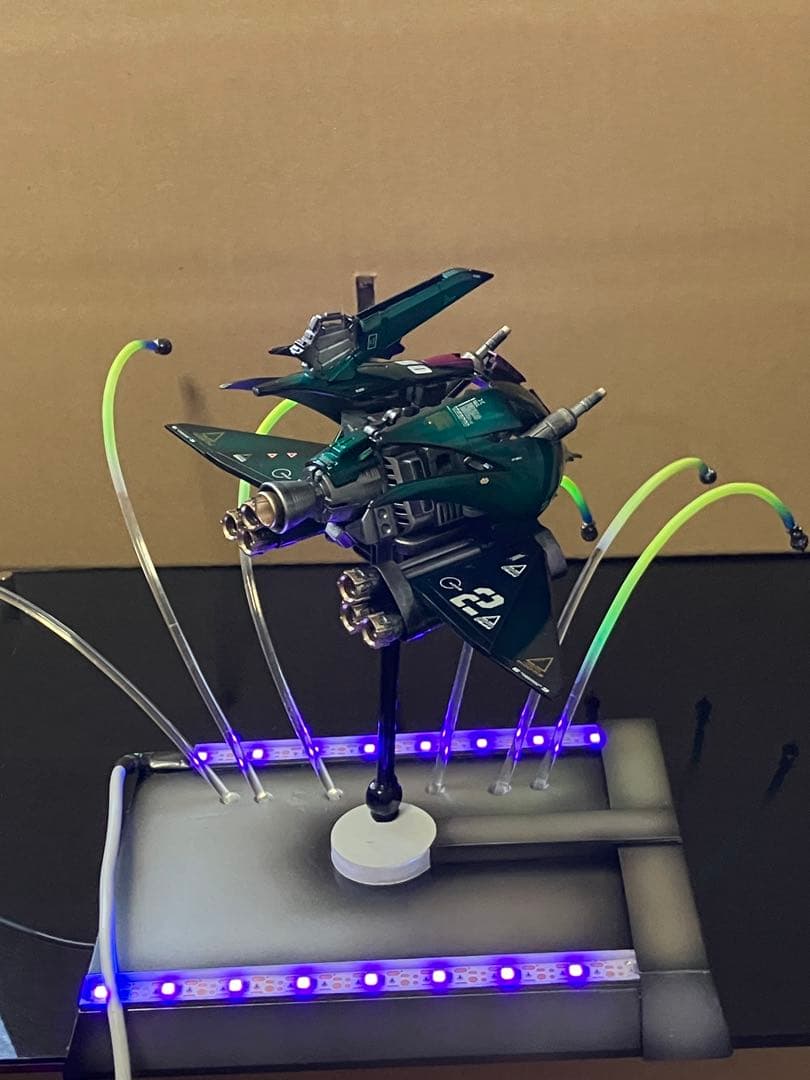 【UV発光キャンディ塗装】1/550 エルメス　改修塗装済完成品