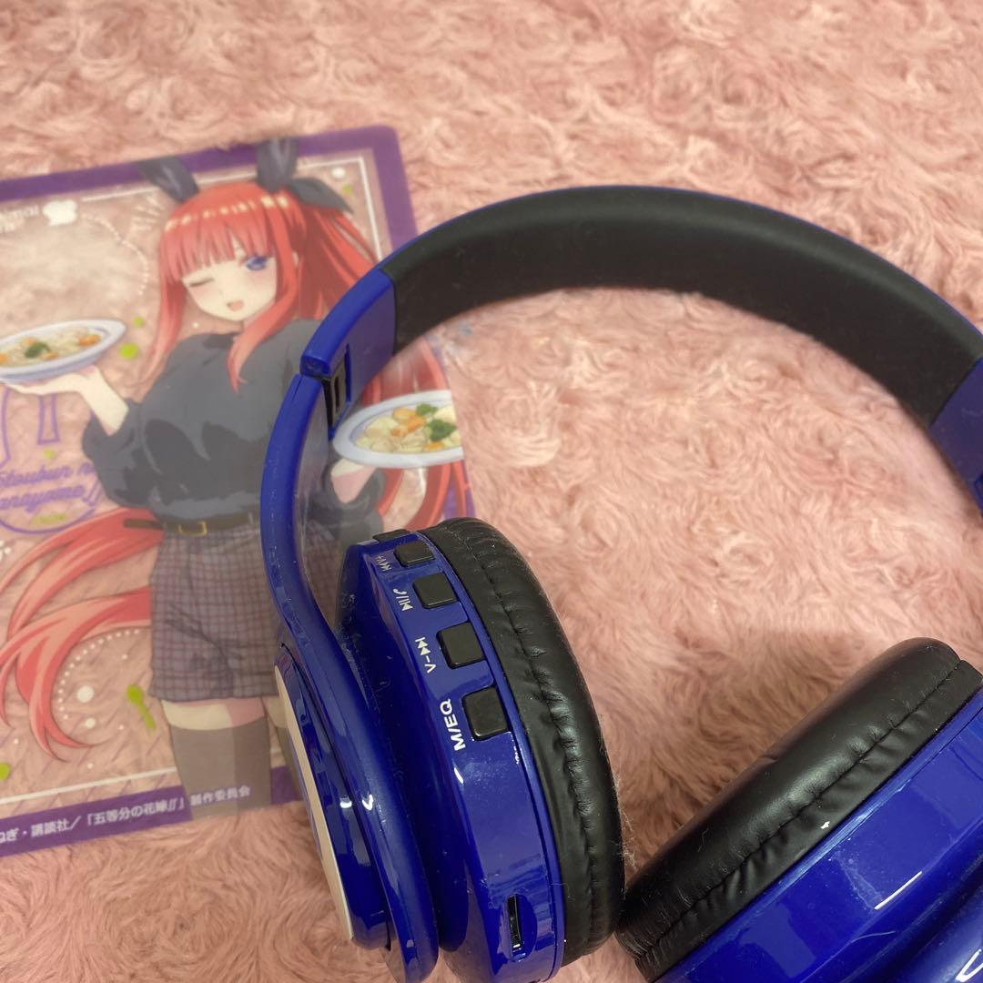 五等分の花嫁 ワイヤレスヘッドホン 中野三玖 - メルカリ
