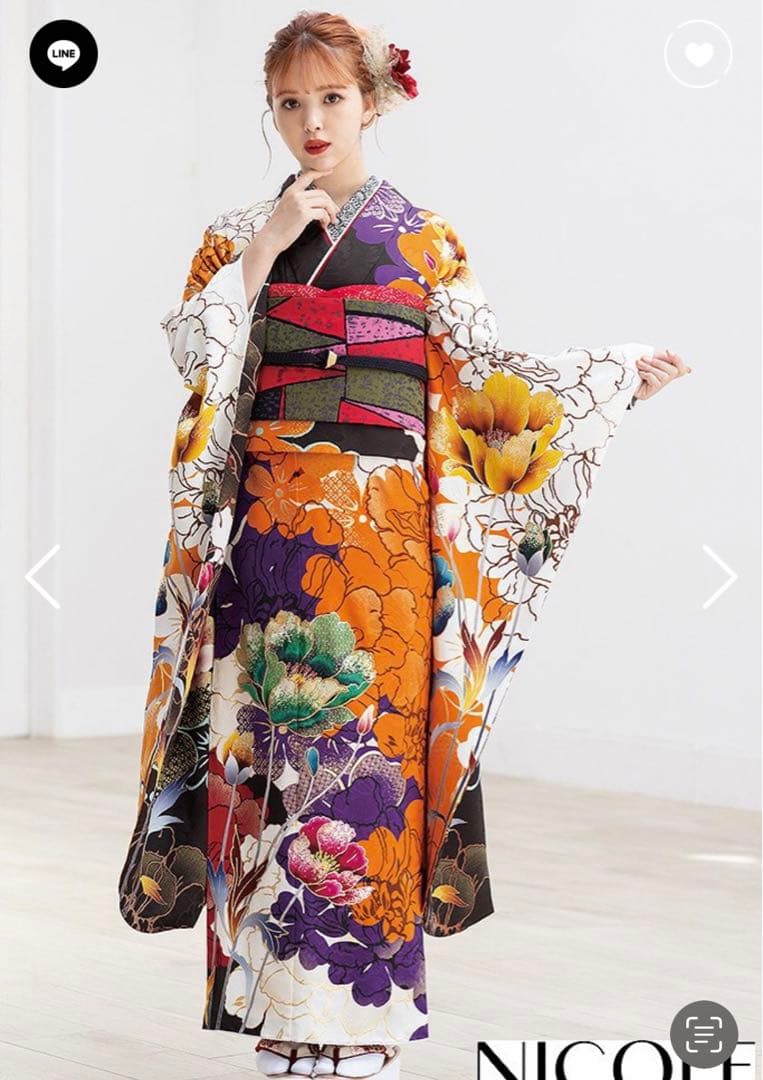 藤田ニコル 振袖フルセット一式 - メルカリ