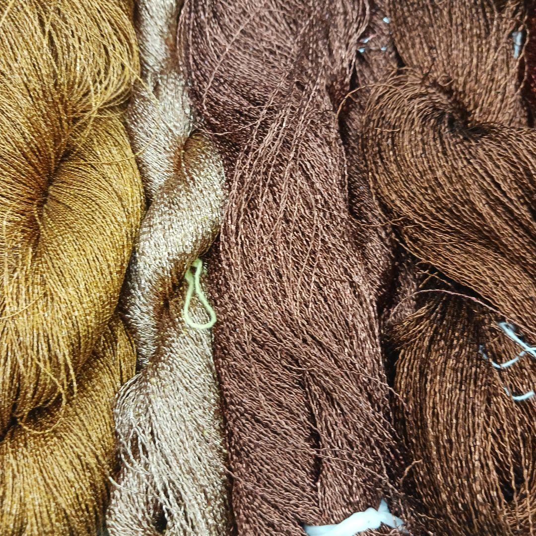 織物、組紐、刺繍手芸用金糸大量