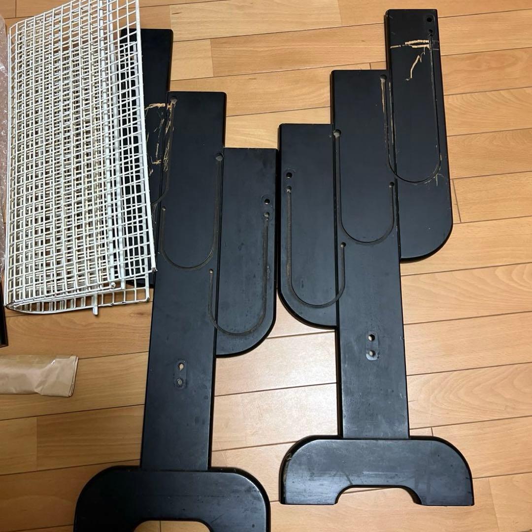 カリモク　マガジンラック　3段