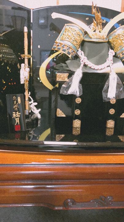 端午の節句　こどもの日　兜