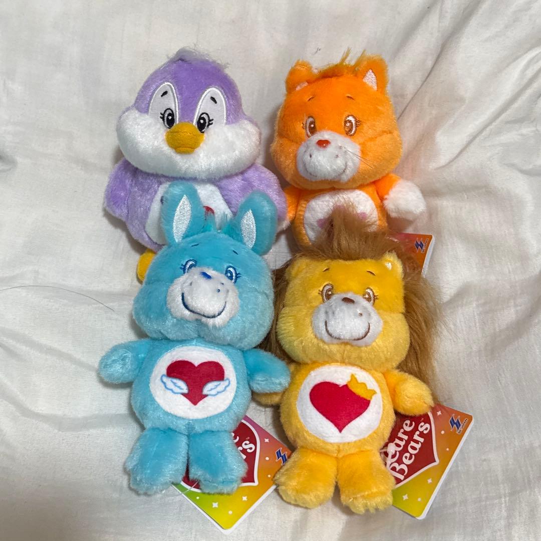 ⑩ケアベア カズンズマスコット 全4種セット ぬいぐるみ - メルカリ